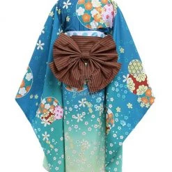 Love Live! Rin Hoshizora Blue Kimono Cosplay Costume -Anime Costumes store online cc 0499 pcm 6