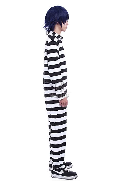 Kangoku Gakuen Prison School Hana Midorikawa Jumpsuit Uniform Cosplay Costume 3 Kangoku Gakuen Prison School Hana Midorikawa Jumpsuit Uniform Cosplay Costume - Image 3