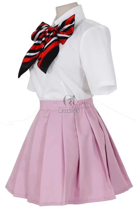 Ao No Blue Exorcist Shiemi Moriyama Cosplay Costume Shirt And Skirt 2 Ao No Blue Exorcist Shiemi Moriyama Cosplay Costume Shirt And Skirt - Image 2