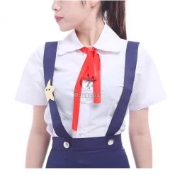Bakemonogatari Hachikuji Mayoi Uniform Cosplay Costume -Anime Costumes store online cc 0614 pcs 4
