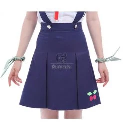 Bakemonogatari Hachikuji Mayoi Uniform Cosplay Costume -Anime Costumes store online cc 0614 pcs 5