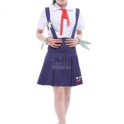 Bakemonogatari Hachikuji Mayoi Uniform Cosplay Costume