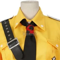 Cosplay Costumes Hellsing Seras Victoria Yellow Dress Uniform -Anime Costumes store online cc 0615 pcct 5