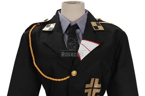 Axis Powers Hetalia APH Prussia Cospaly Army Costume 6 Axis Powers Hetalia APH Prussia Cospaly Army Costume - Image 6