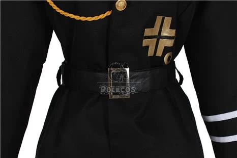 Axis Powers Hetalia APH Prussia Cospaly Army Costume 7 Axis Powers Hetalia APH Prussia Cospaly Army Costume - Image 7