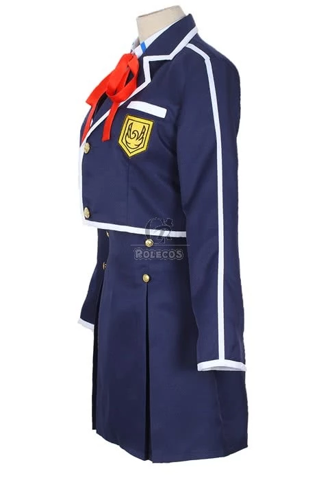 Sword Art Online Yuuki Asuna Student Blue Uniform Cosplay Costume 3 Sword Art Online Yuuki Asuna Student Blue Uniform Cosplay Costume - Image 3