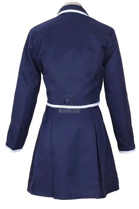 Sword Art Online Yuuki Asuna Student Blue Uniform Cosplay Costume 4 Sword Art Online Yuuki Asuna Student Blue Uniform Cosplay Costume - Image 4