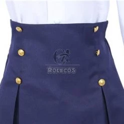 Sword Art Online Yuuki Asuna Student Blue Uniform Cosplay Costume 21 Sword Art Online Yuuki Asuna Student Blue Uniform Cosplay Costume -Anime Costumes store online cc 0866 l 3