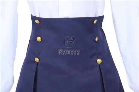 Sword Art Online Yuuki Asuna Student Blue Uniform Cosplay Costume 10 Sword Art Online Yuuki Asuna Student Blue Uniform Cosplay Costume - Image 10