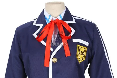Sword Art Online Yuuki Asuna Student Blue Uniform Cosplay Costume 8 Sword Art Online Yuuki Asuna Student Blue Uniform Cosplay Costume - Image 8