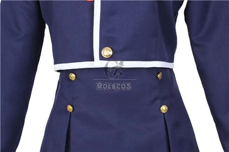 Sword Art Online Yuuki Asuna Student Blue Uniform Cosplay Costume 9 Sword Art Online Yuuki Asuna Student Blue Uniform Cosplay Costume - Image 9