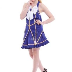 HOLRAN Fairy Tail Lucy Heartfilia Default Uniform Cosplay Costume Party Dress -Anime Costumes store online cc 0873 pcct 6