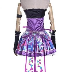 Love Live! Toujou Nozomi Cosplay Costume Purple Dress 14 Love Live! Toujou Nozomi Cosplay Costume Purple Dress -Anime Costumes store online cc 0975 1 m 3