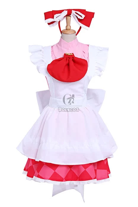 Love Live! Nico Yazawa Pink Cosplay Costume 2 Love Live! Nico Yazawa Pink Cosplay Costume - Image 2