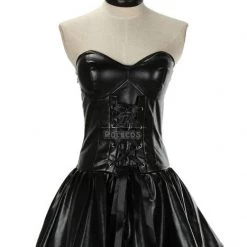 Death Note Misa Amane Sexy Black Dress Cosplay Costume