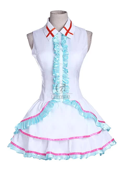 Love Live! Kotori Minami Snow Halation Cosplay Costume White Dress 5 Love Live! Kotori Minami Snow Halation Cosplay Costume White Dress - Image 5