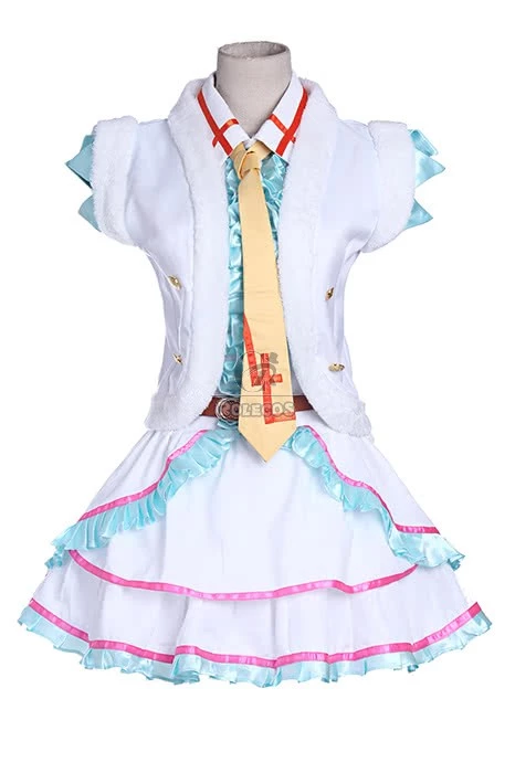 Love Live! Kotori Minami Snow Halation Cosplay Costume White Dress 2 Love Live! Kotori Minami Snow Halation Cosplay Costume White Dress - Image 2