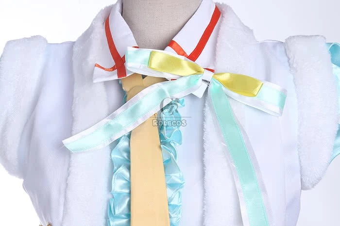 Love Live! Kotori Minami Snow Halation Cosplay Costume White Dress 7 Love Live! Kotori Minami Snow Halation Cosplay Costume White Dress - Image 7