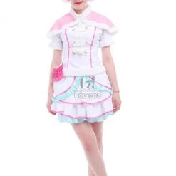 Love Live! Hanayo Koizumi Cosplay Costume White Dress