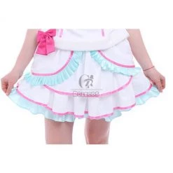 Love Live! Hanayo Koizumi Cosplay Costume White Dress -Anime Costumes store online cc 1074 pcm 26