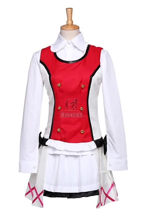Love Live! Rin Hoshizora Red Cosplay Costume 5 Love Live! Rin Hoshizora Red Cosplay Costume - Image 5