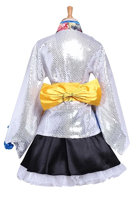 Love Live! Umi Sonoda kimono Cosplay Costume 4 Love Live! Umi Sonoda kimono Cosplay Costume - Image 4