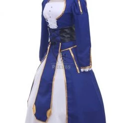 Fate Stay Saber Night Rin Deep Blue Dress Cosplay Costume 11 Fate Stay Saber Night Rin Deep Blue Dress Cosplay Costume -Anime Costumes store online cc 1271 mcl 2