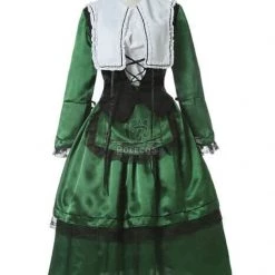 Rozen Maiden Suiseiseki Green Lolita Cosplay Costumes -Anime Costumes store online cc 1317 gs 2 rozen maiden suiseiseki green lolita cosplay costumes