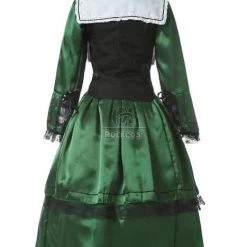 Rozen Maiden Suiseiseki Green Lolita Cosplay Costumes -Anime Costumes store online cc 1317 gs 5 rozen maiden suiseiseki green lolita cosplay costumes