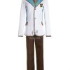 High School Star Musical Nayuki Tooru White Cosplay Costume
