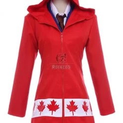 Axis Powers Hetalia APH Canada Cosplay Costume 15 Axis Powers Hetalia APH Canada Cosplay Costume -Anime Costumes store online cc 1433 rdct 10 1