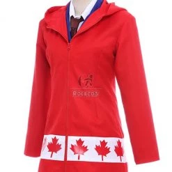 Axis Powers Hetalia APH Canada Cosplay Costume 17 Axis Powers Hetalia APH Canada Cosplay Costume -Anime Costumes store online cc 1433 rdct 5
