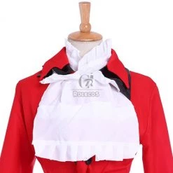 Black Butler Angelina Dulles "Madame Red" Cosplay Costumes -Anime Costumes store online cc 1434 rdl 8