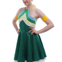 Vicwin-One Fairy Tail Wendy Marvell Green Dress Cosplay Costume Outfits 17 Vicwin-One Fairy Tail Wendy Marvell Green Dress Cosplay Costume Outfits -Anime Costumes store online cc1084a cc 1104 pcct 7
