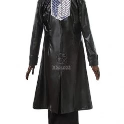 Attack On Titan Levi Black Cosplay Costumes -Anime Costumes store online cc1096a xl 4 attack on titan levi black cosplay costumes