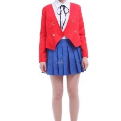 Toradora! Tiger and Dragon Aisaka Taiga Red Uniform Cosplay Costumes
