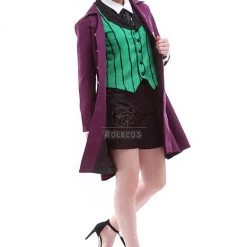 Black Butler Ⅱ Purple Anime Cosplay Costume of Alois Trancy Clothes -Anime Costumes store online cc133a 13