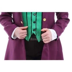 Black Butler Ⅱ Purple Anime Cosplay Costume of Alois Trancy Clothes -Anime Costumes store online cc133a 20