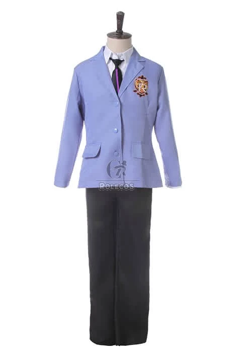Ouran High School Host Club Boy Uniform Cosplay Costumes - Image 2