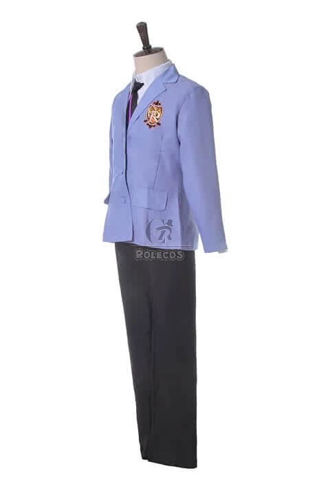 Ouran High School Host Club Boy Uniform Cosplay Costumes - Image 4