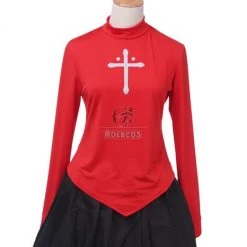 Fate Stay Night Ice Queen Rin Tosaka Dress Cosplay Costume 9 Fate Stay Night Ice Queen Rin Tosaka Dress Cosplay Costume -Anime Costumes store online cc2124a 1