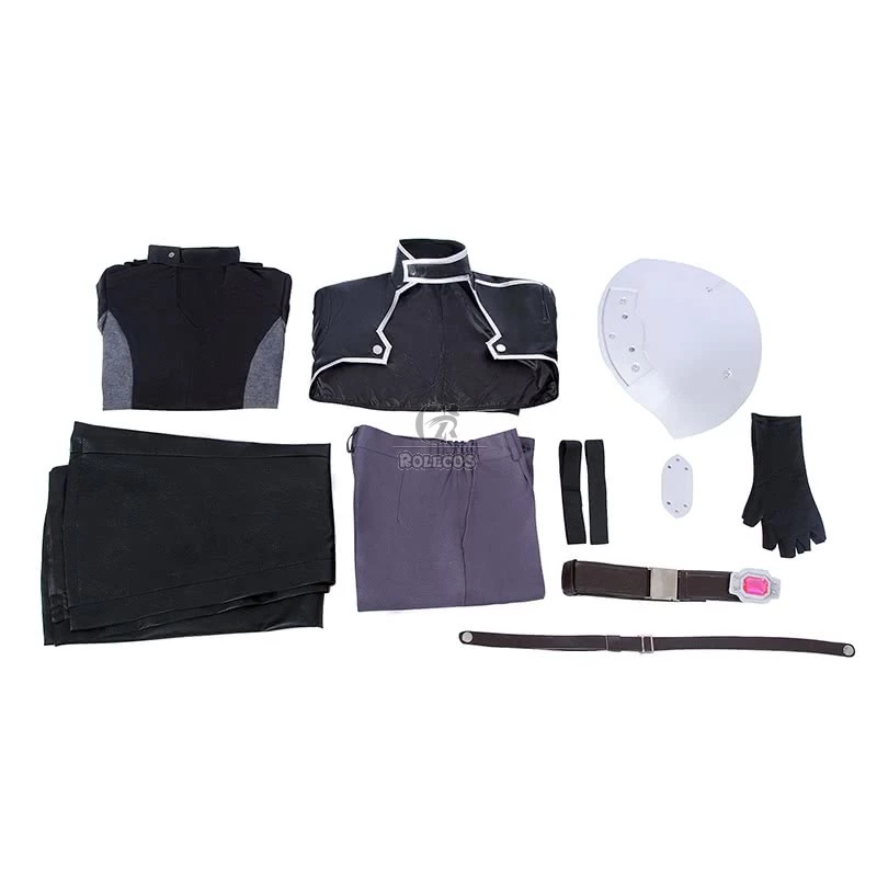 Sword Art Online Kirigaya Kazuto In The Second Season Cosplay Costume Customized 6 Sword Art Online Kirigaya Kazuto In The Second Season Cosplay Costume Customized - Image 6
