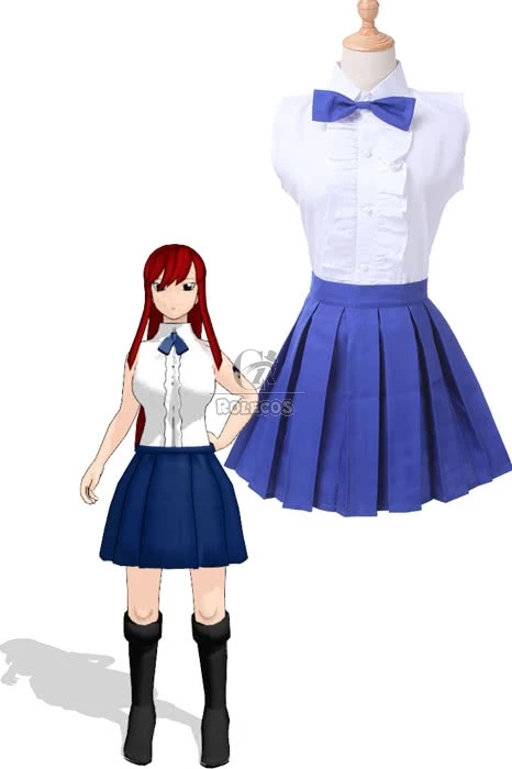 Fairy Tail Erza Scarlet Female Fancy Dress Anime Cosplay Costumes 1 Fairy Tail Erza Scarlet Female Fancy Dress Anime Cosplay Costumes