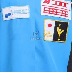 Yuri on Ice Yuri Katsuki Blue Sportswear Jacket Cosplay Costumes -Anime Costumes store online cc2600a4