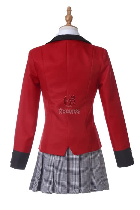 Kakegurui Yumeko Jabami Uniform Cosplay Costumes 8 Kakegurui Yumeko Jabami Uniform Cosplay Costumes - Image 8