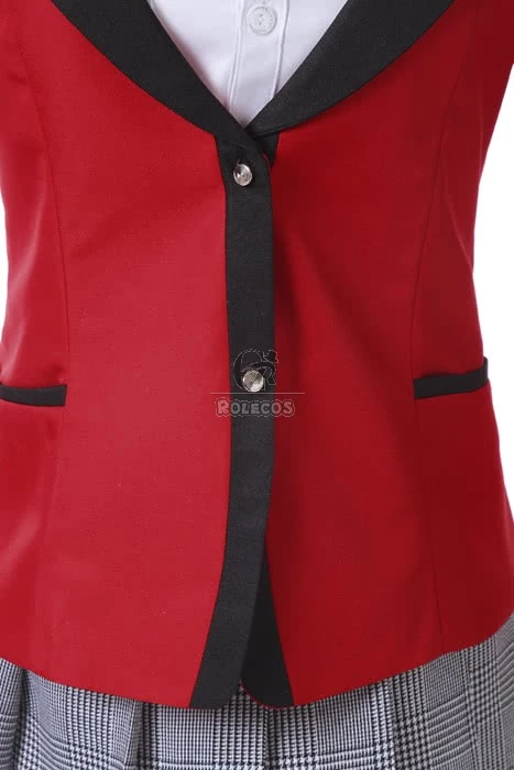 Kakegurui Yumeko Jabami Uniform Cosplay Costumes 9 Kakegurui Yumeko Jabami Uniform Cosplay Costumes - Image 9