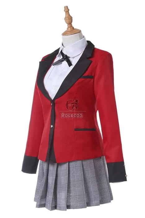 Kakegurui Yumeko Jabami Uniform Cosplay Costumes 5 Kakegurui Yumeko Jabami Uniform Cosplay Costumes - Image 5