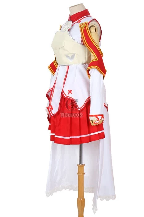 Sword Art Online Game SAO Asuna Yuuki Anime Cosplay Costumes 3 Sword Art Online Game SAO Asuna Yuuki Anime Cosplay Costumes - Image 3