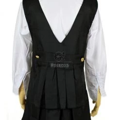 Inu x Boku SS Shirakiin Ririchiyo and Roromiya Karuta Cosplay Costume Black Dress -Anime Costumes store online cc415 3 1 1