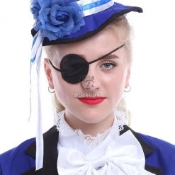 Ciel Phantomhive Cosplay Costume blue uniform with special design -Anime Costumes store online cc433 l 20